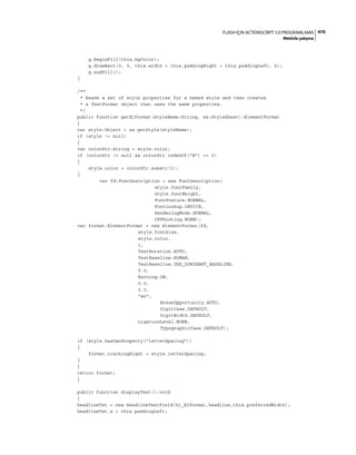 Adobe Flash as3 actionscript 3 ile programlama türkçe