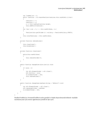 Adobe Flash as3 actionscript 3 ile programlama türkçe