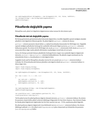 Adobe Flash as3 actionscript 3 ile programlama türkçe