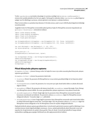 Adobe Flash as3 actionscript 3 ile programlama türkçe
