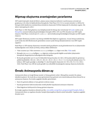 Adobe Flash as3 actionscript 3 ile programlama türkçe