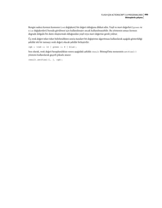 Adobe Flash as3 actionscript 3 ile programlama türkçe