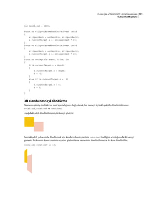 Adobe Flash as3 actionscript 3 ile programlama türkçe