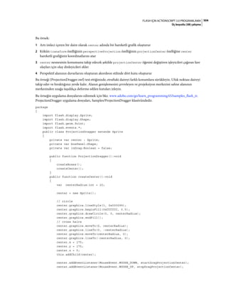Adobe Flash as3 actionscript 3 ile programlama türkçe