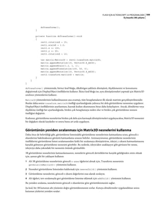 Adobe Flash as3 actionscript 3 ile programlama türkçe