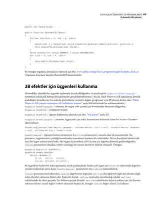 Adobe Flash as3 actionscript 3 ile programlama türkçe