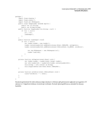 Adobe Flash as3 actionscript 3 ile programlama türkçe