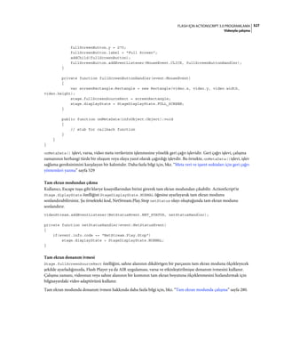 Adobe Flash as3 actionscript 3 ile programlama türkçe