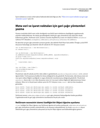 Adobe Flash as3 actionscript 3 ile programlama türkçe
