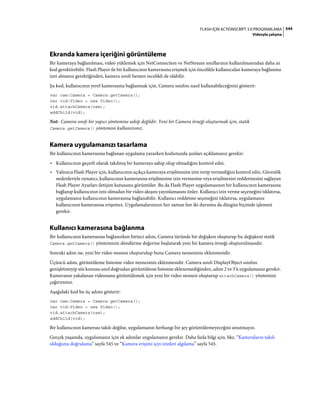 Adobe Flash as3 actionscript 3 ile programlama türkçe