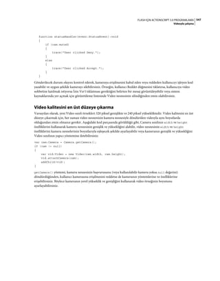 Adobe Flash as3 actionscript 3 ile programlama türkçe
