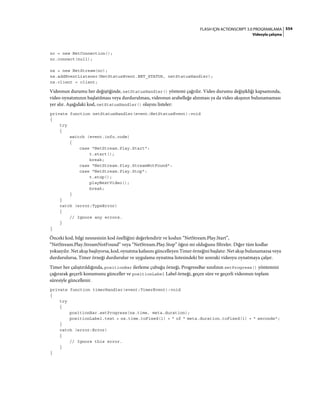Adobe Flash as3 actionscript 3 ile programlama türkçe