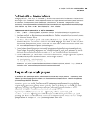 Adobe Flash as3 actionscript 3 ile programlama türkçe