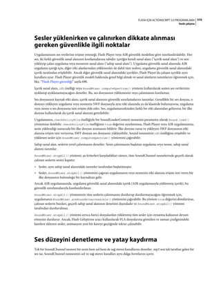 Adobe Flash as3 actionscript 3 ile programlama türkçe