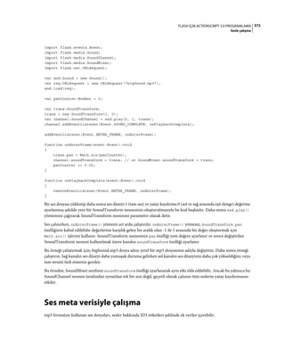Adobe Flash as3 actionscript 3 ile programlama türkçe