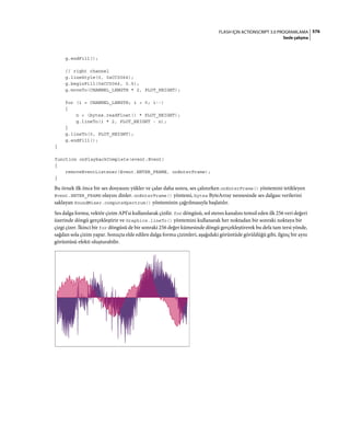 Adobe Flash as3 actionscript 3 ile programlama türkçe