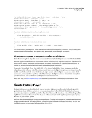 Adobe Flash as3 actionscript 3 ile programlama türkçe