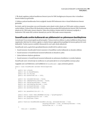 Adobe Flash as3 actionscript 3 ile programlama türkçe