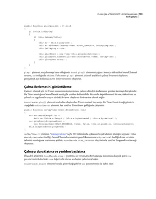 Adobe Flash as3 actionscript 3 ile programlama türkçe