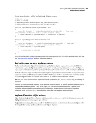 Adobe Flash as3 actionscript 3 ile programlama türkçe