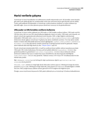 Adobe Flash as3 actionscript 3 ile programlama türkçe