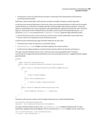 Adobe Flash as3 actionscript 3 ile programlama türkçe