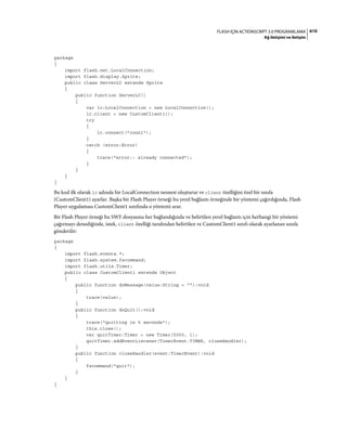 Adobe Flash as3 actionscript 3 ile programlama türkçe
