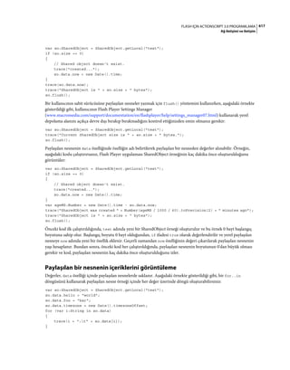 Adobe Flash as3 actionscript 3 ile programlama türkçe