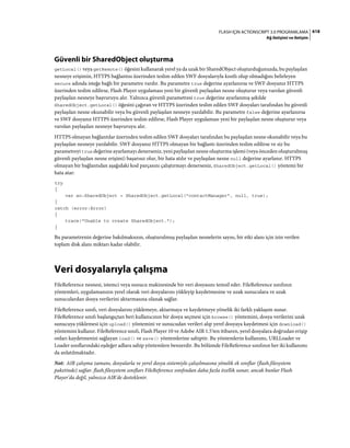 Adobe Flash as3 actionscript 3 ile programlama türkçe