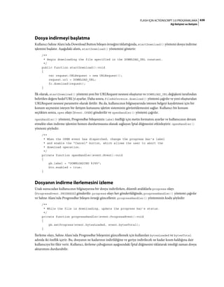 Adobe Flash as3 actionscript 3 ile programlama türkçe