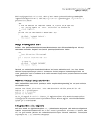 Adobe Flash as3 actionscript 3 ile programlama türkçe