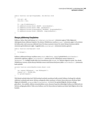 Adobe Flash as3 actionscript 3 ile programlama türkçe