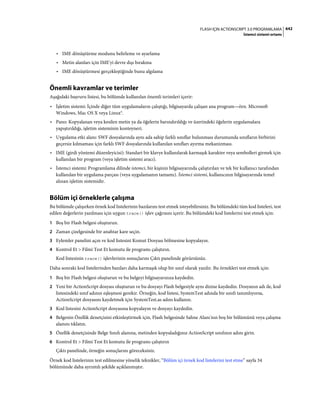 Adobe Flash as3 actionscript 3 ile programlama türkçe