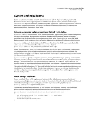 Adobe Flash as3 actionscript 3 ile programlama türkçe