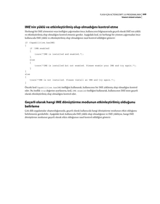 Adobe Flash as3 actionscript 3 ile programlama türkçe