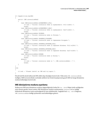 Adobe Flash as3 actionscript 3 ile programlama türkçe