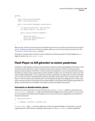 Adobe Flash as3 actionscript 3 ile programlama türkçe