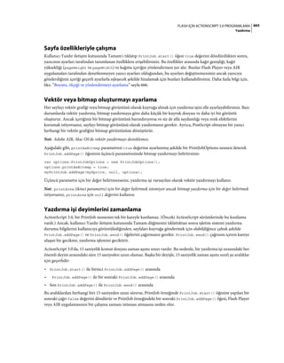 Adobe Flash as3 actionscript 3 ile programlama türkçe