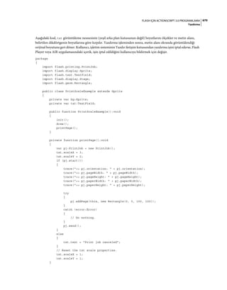 Adobe Flash as3 actionscript 3 ile programlama türkçe