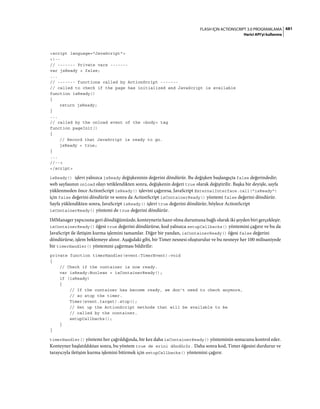 Adobe Flash as3 actionscript 3 ile programlama türkçe