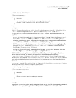 Adobe Flash as3 actionscript 3 ile programlama türkçe