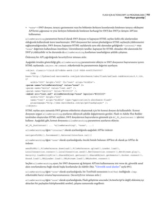 Adobe Flash as3 actionscript 3 ile programlama türkçe