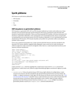 Adobe Flash as3 actionscript 3 ile programlama türkçe