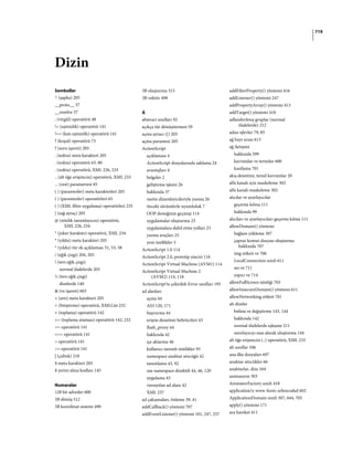 Adobe Flash as3 actionscript 3 ile programlama türkçe