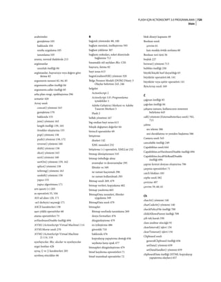 Adobe Flash as3 actionscript 3 ile programlama türkçe