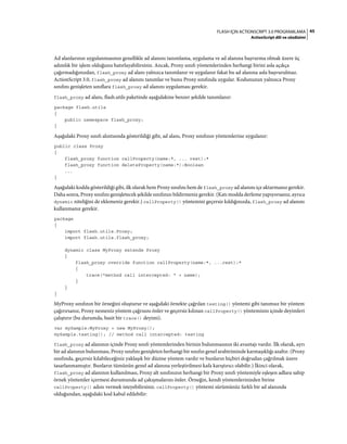 Adobe Flash ActionScript 3 Programlama Türkçe | PDF