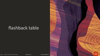 130
flashback table
 