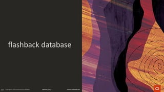 152
flashback database
 