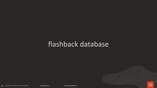 155
flashback database
 