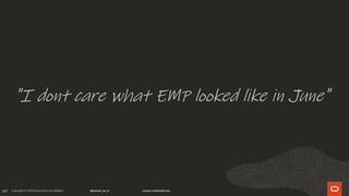 197
"I dont care what EMP looked like in June"
 